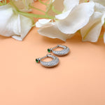 Load image into Gallery viewer, Silver Bali Earrings for Men - Trendy Jewelry for Boys & Young Men.
