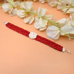 Load image into Gallery viewer, Traditional Silver Dhaga Moli with Royal Crest in the Center