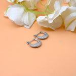 Load image into Gallery viewer, Silver Bali Earrings for Men - Trendy Jewelry for Boys & Young Men.