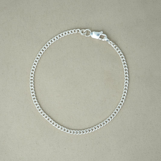 Elegant Silver Chain Bracelet for Men & Women