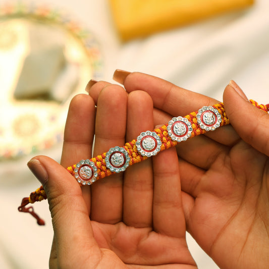 Blessed Ganesh Bud Rakhi