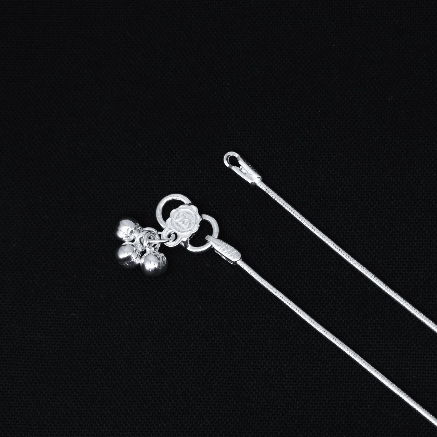 Silver Evil Eye Anklet, Perfect for Daily Wear & Comfort