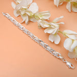 Load image into Gallery viewer, Boys' Silver Chain Bracelet, Fashionable and Masculine Design