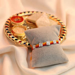 Load image into Gallery viewer, Blessed Swastik Buds Rakhi