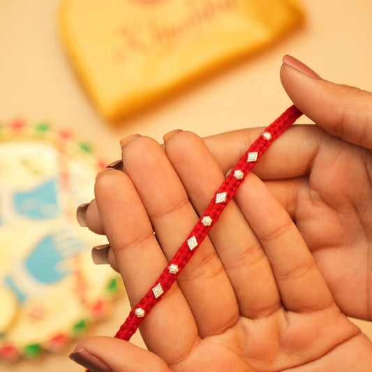 Sterling Silver Rakhi Timeless Bond of Love