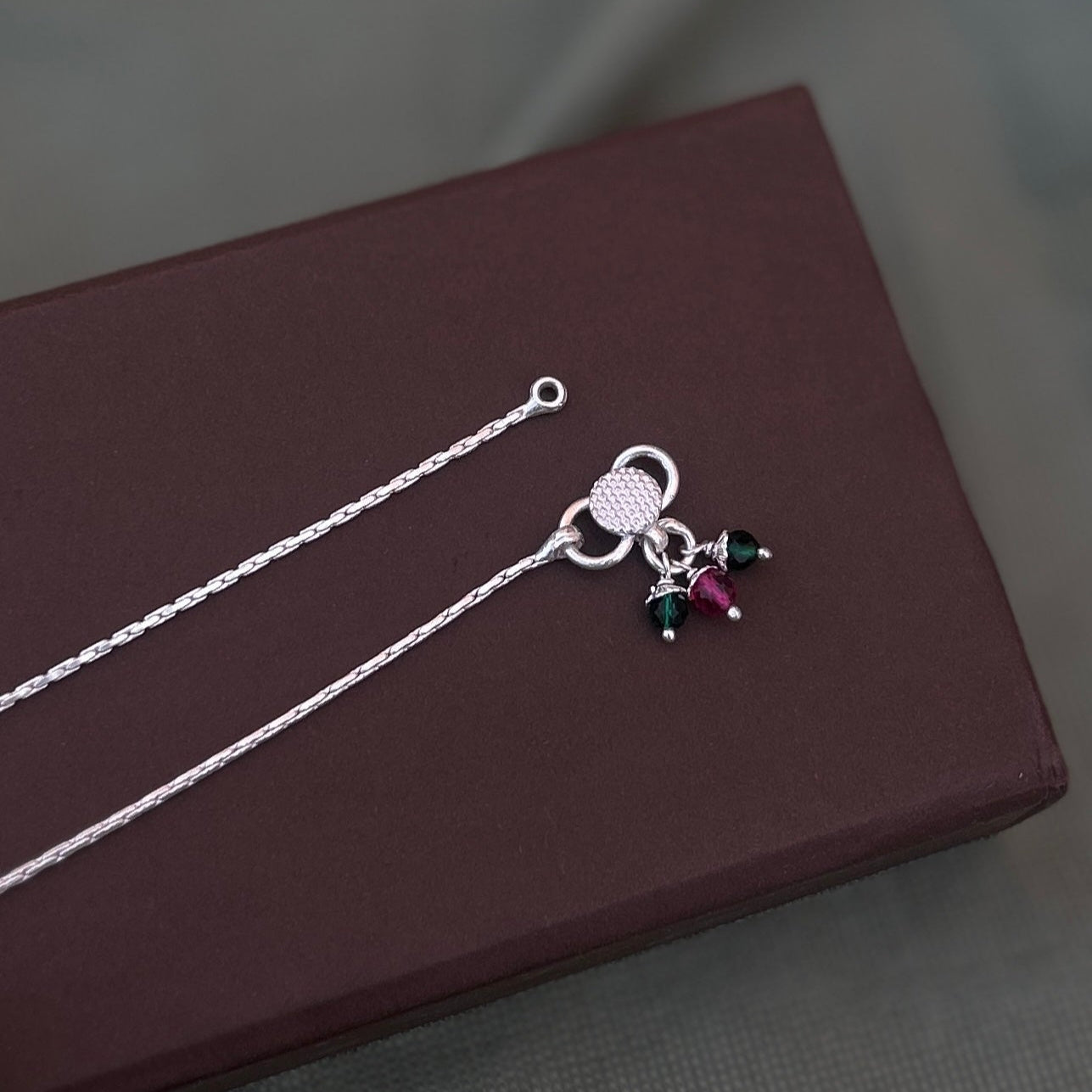 Elegant Premium Silver Anklet for Comfortable All-Day Wear