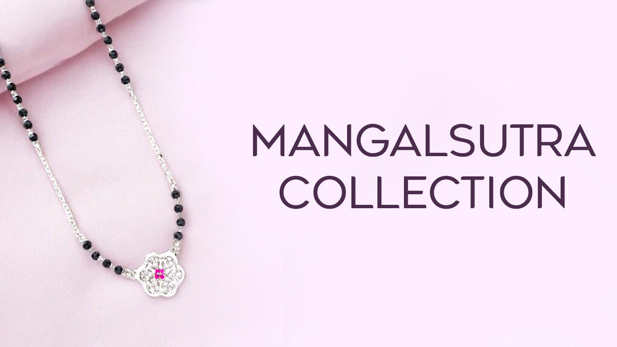 Silver mangalsutra