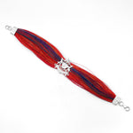 Load image into Gallery viewer, Traditional Silver Moli Dhaga with Horse and Shield Motif
