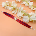 Load image into Gallery viewer, Traditional Silver Dhaga Moli with Eagles and Shield Motif
