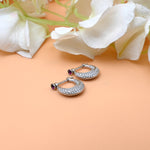 Load image into Gallery viewer, Silver Bali Earrings for Men - Trendy Jewelry for Boys &amp; Young Men.
