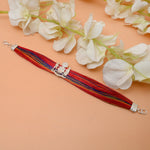 Load image into Gallery viewer, Silver Dhaga Moli with Two Majestic Royal Warrior Symbols
