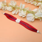 Load image into Gallery viewer, Silver Dhaga Moli with Royal Symbol in Center
