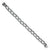 Elegant 925 sterling silver chain bracelet with a timeless look.