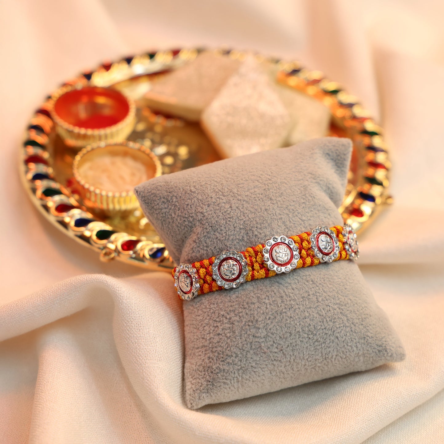 Blessed Ganesh Bud Rakhi