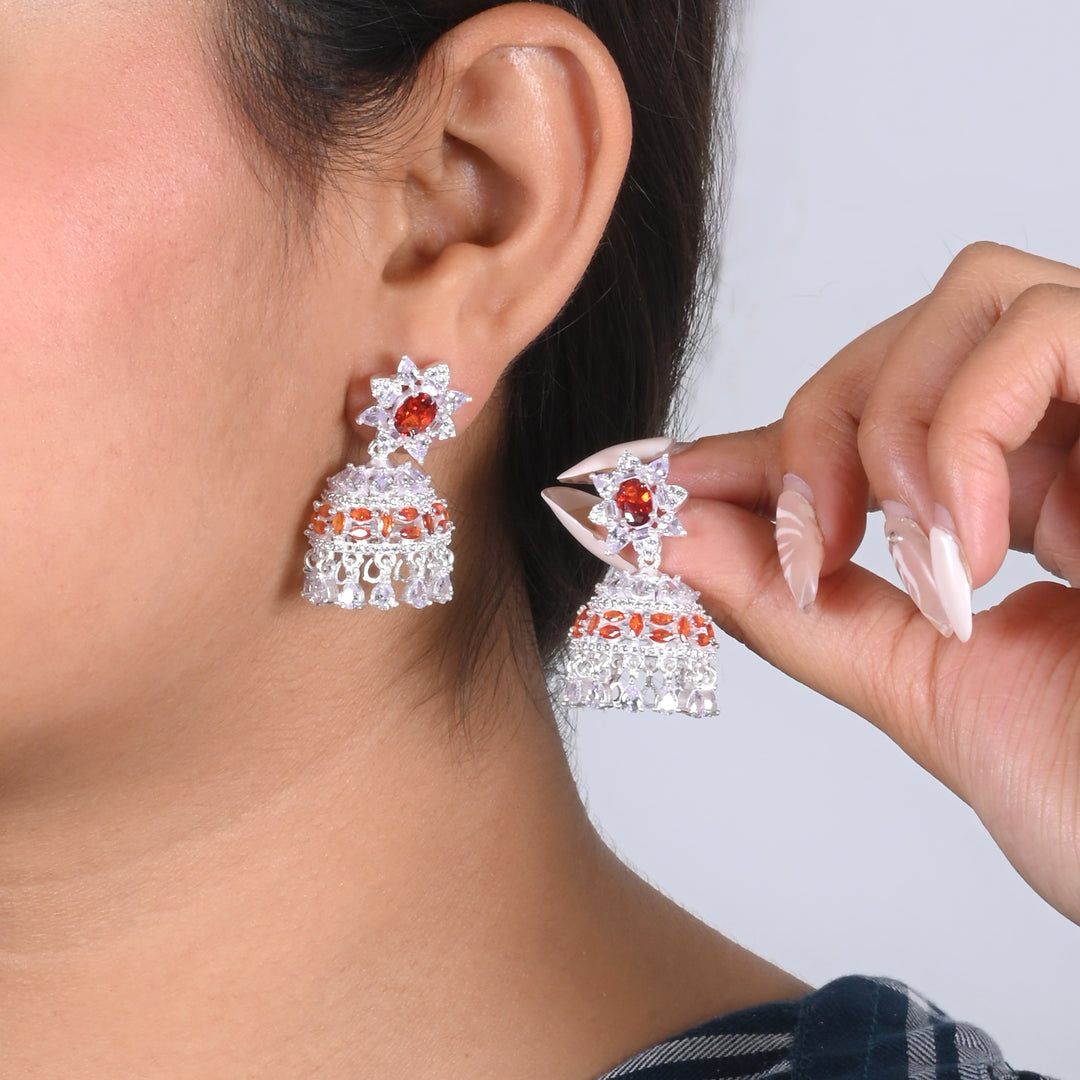 Elegant Silver Jhumka Earrings for Traditional and Modern Styles