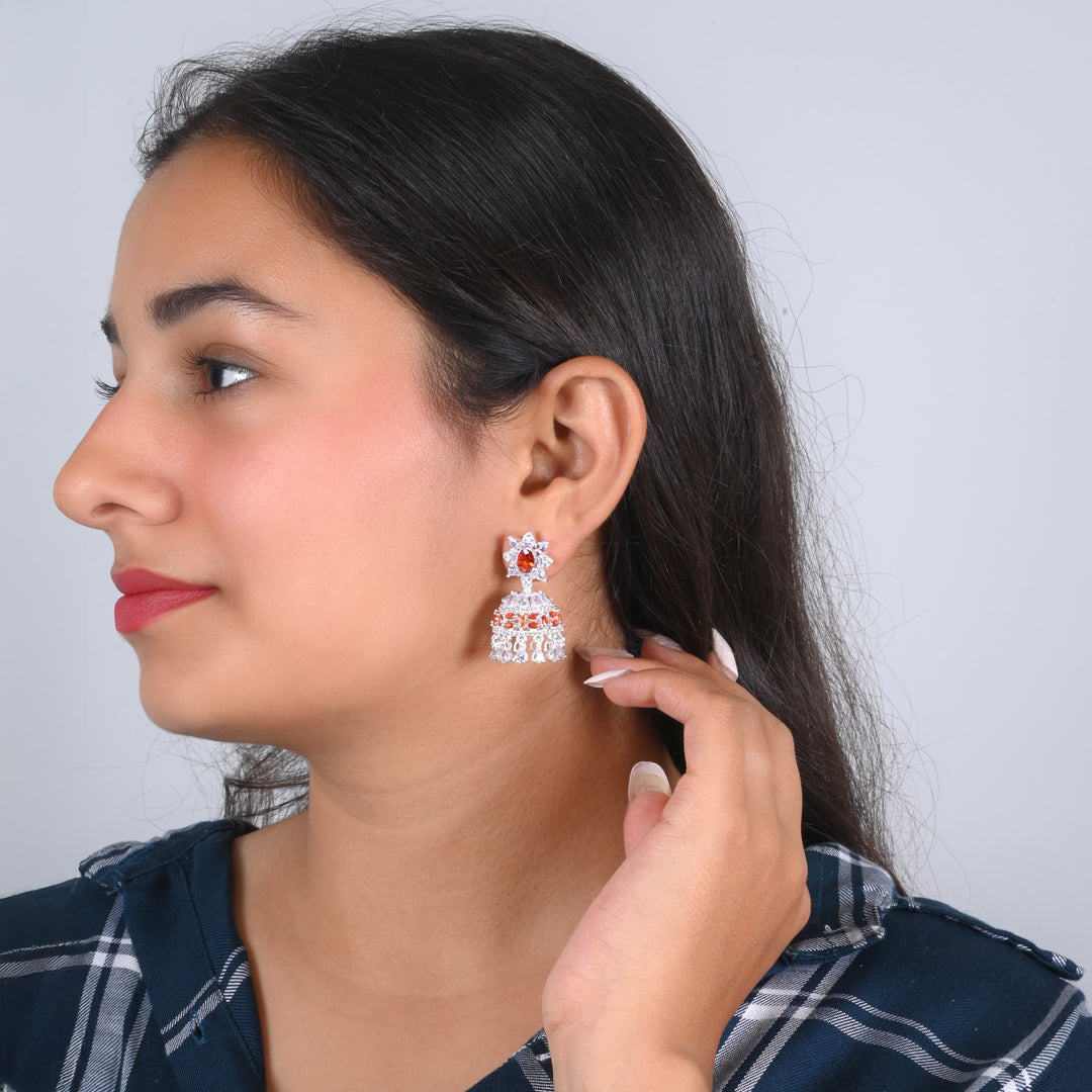 Elegant Silver Jhumka Earrings for Traditional and Modern Styles