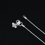 Load image into Gallery viewer, Silver Evil Eye Anklet, Perfect for Daily Wear &amp; Comfort
