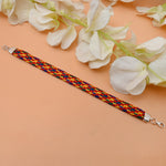 Load image into Gallery viewer, Beautiful Multi-Color Silver Dhaga Moli Bracelet for Fashion
