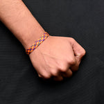 Load image into Gallery viewer, Beautiful Multi-Color Silver Dhaga Moli Bracelet for Fashion
