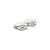 Stylish silver toe rings designed for an elevated fashion statement.