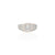 Men's 925 silver ring with a dazzling crystal centerpiece