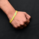 Load image into Gallery viewer, Silver Dhaga Moli with Red and Green Line Pattern
