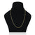 Classic box design gold-plated silver chain, tailored for boys.