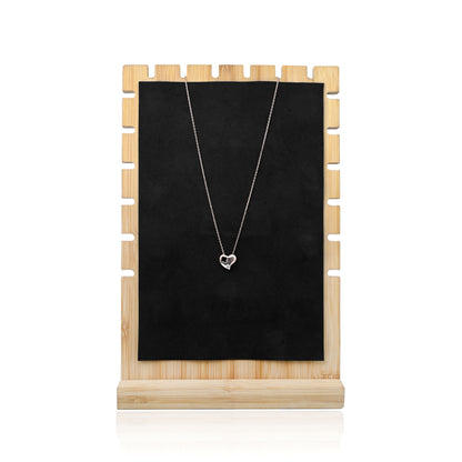 Timeless Silver Rose Gold Necklace – Solid Heart Pendant with White Gem & Love Design.