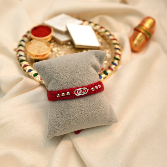 Trendy BRO Silver Rakhi Gift for Bhai