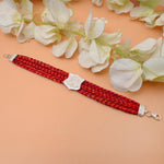 Load image into Gallery viewer, Silver Dhaga Moli with Royal Traditional egal Centerpiece Design
