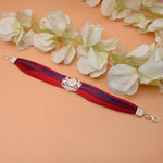 Load image into Gallery viewer, Spiritual Silver Dhaga Moli with Tiger and Cow Motif
