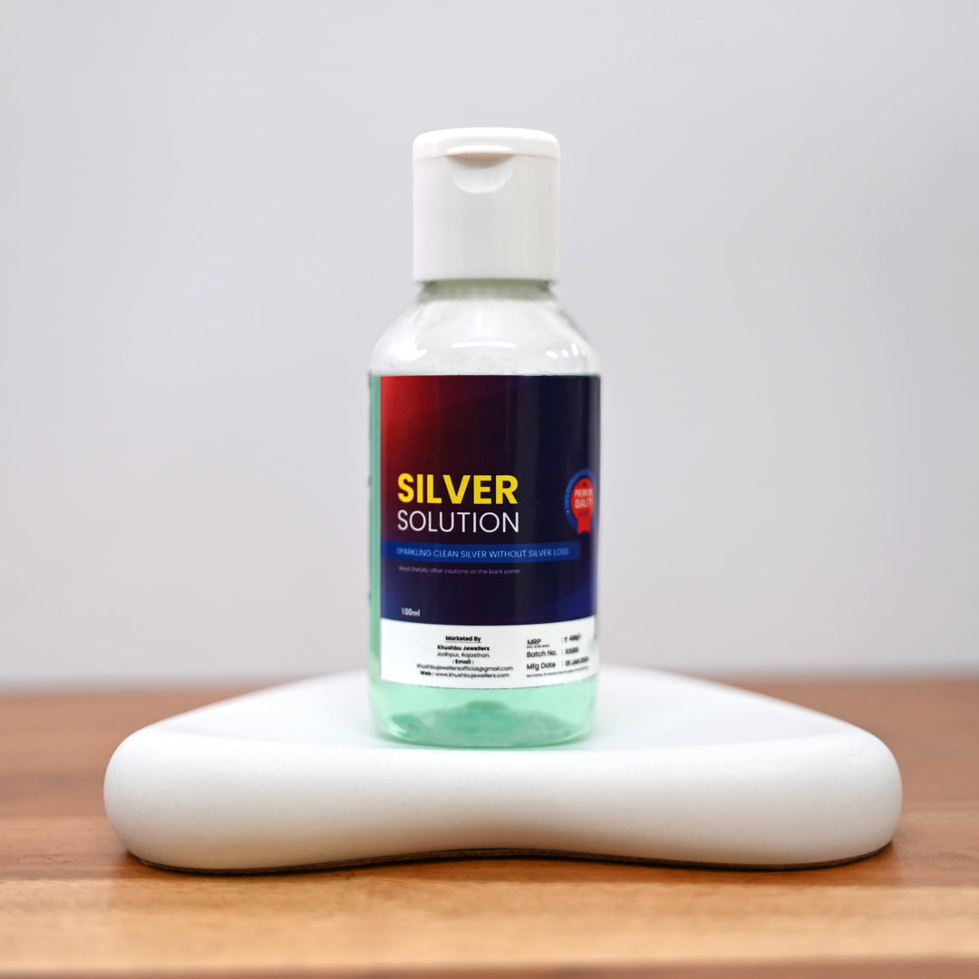 Silver Solution Glow Jewelry Cleaning Formula (100 ML)