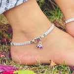 Load image into Gallery viewer, Attractive Simple Silver Anklet for Effortless Elegance.
