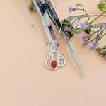 Load image into Gallery viewer, Divine Om Namah Shivaya Silver Pendant for Spiritual Blessings and Protection.
