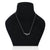 925 silver 'Infinite Dazzle' chain pendant for women.