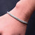 Silver oxidized bracelet featuring a casual lion symbol, designed for boys.