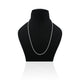 Sterling silver chain with shiny beads, elegant accessory for girls.