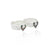 Elegant silver toe rings adorned with heartbeat design.