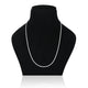 Pure 925 silver slim-cut chain with an exclusive design for men.